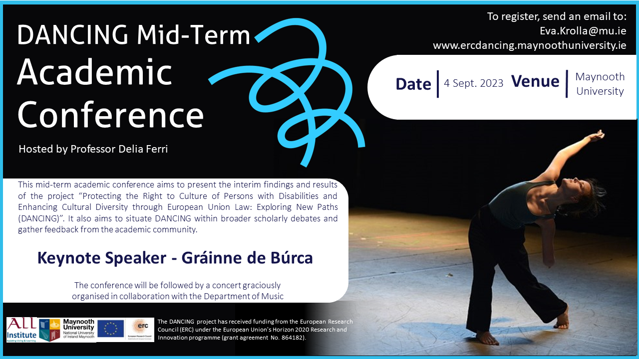 DANCING MId-term Conference poster