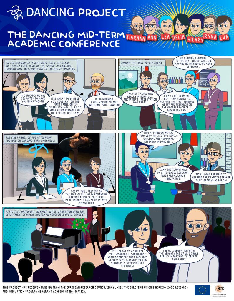 Cartoon:  DANCING Project Mid-term Academic Conference