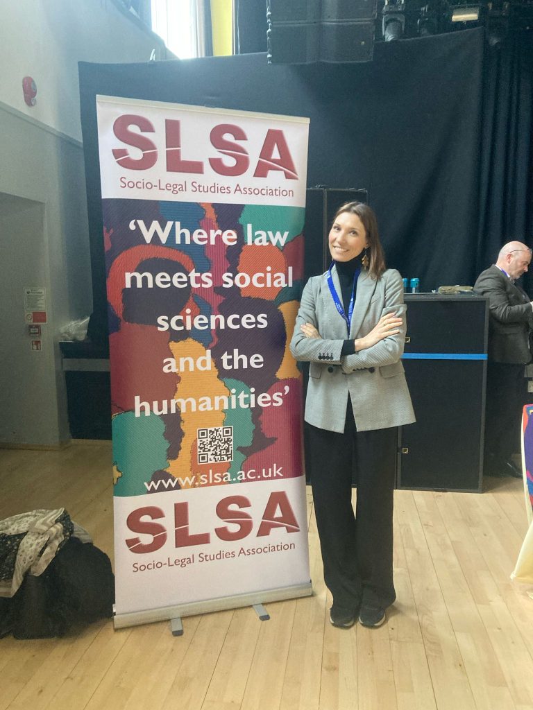 Prof. Delia Ferri at the SLSA Conference